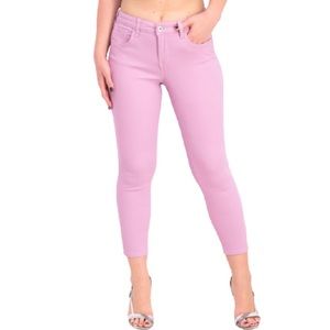 STYLE & CO French Orchid Curvy Skinny Leg Jeans